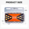 Truck led waterproof super bright trailer light 24V Universal Led light Side Marker Car Lights for Trailer Trucks Caravan Cleara