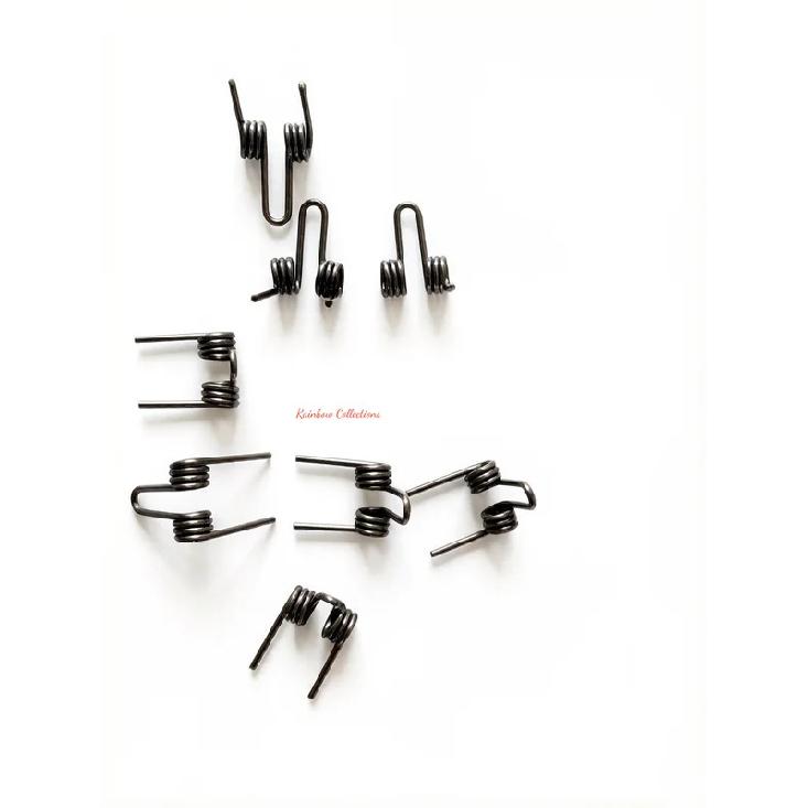 12pcs 1*5.5*13mm NEW Multifunctional Torsion Stainless Steel Double Torsion Springs DIY Wholesale Price