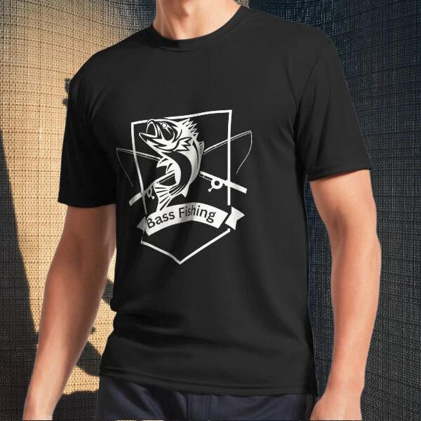 Men s and Women s T-shirts Bass Fishing XXXL
