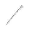 Wooden Scale White 83mm Golf Holder Ball Socket Golf Tees Tee