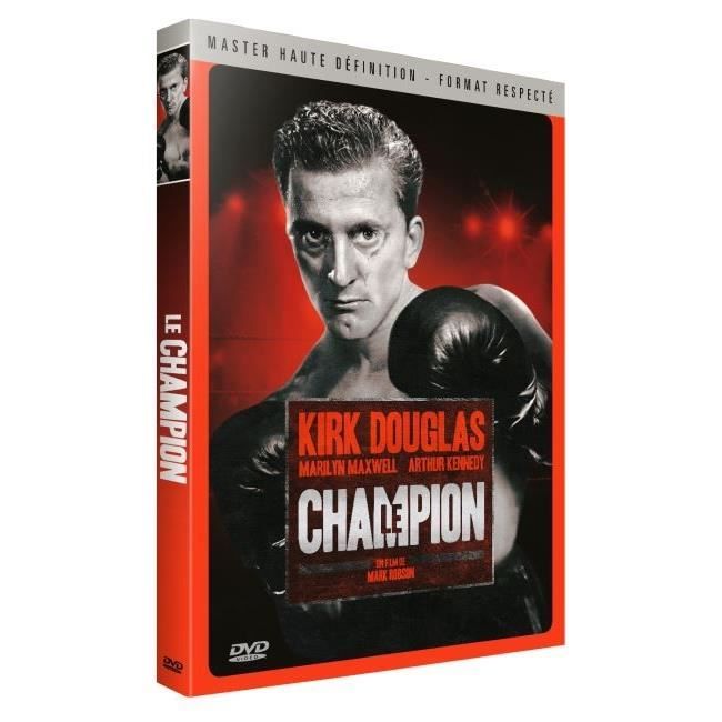 DVD - LE CHAMPION - Mark Robson - Drame - Français