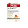 Santoor PureGlo Glycerine Bath Soap with Almond Oil for Moisturized, Nourished and Shining Skin, 125g (Pack of 6)