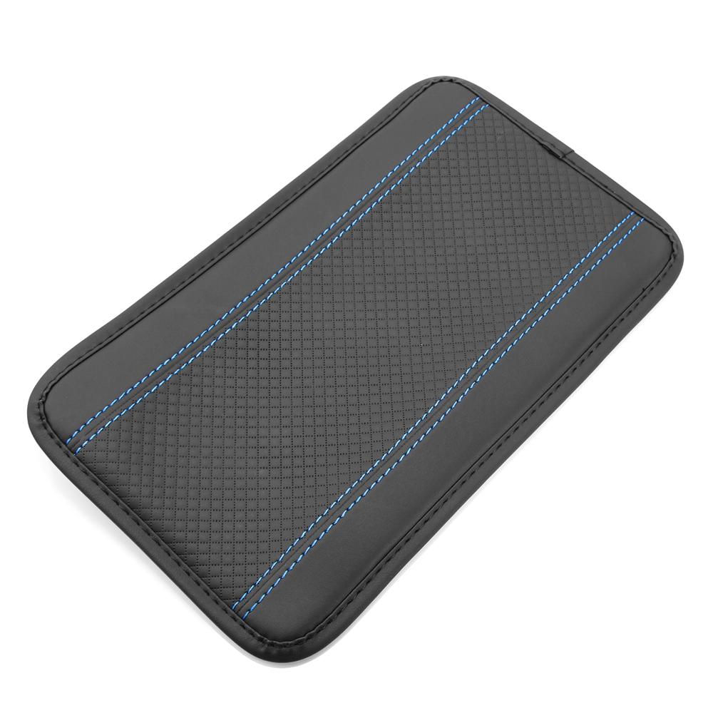 Leather Armrest Box Cover Pad for Volkswagen VW Passat Tiguan T-Roc Golf Jetta Sharan Scirocco EOS T-Cross