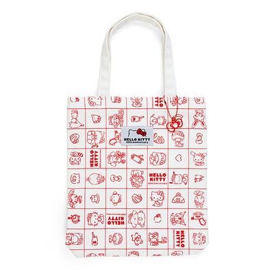 HELLO Sanrio Characters Tote 37 X 32 X 5 129640 (SANRIO) Everyone! Bag, Small, No-Cover Bag, Cm, Polyester/Cotton/Steel,