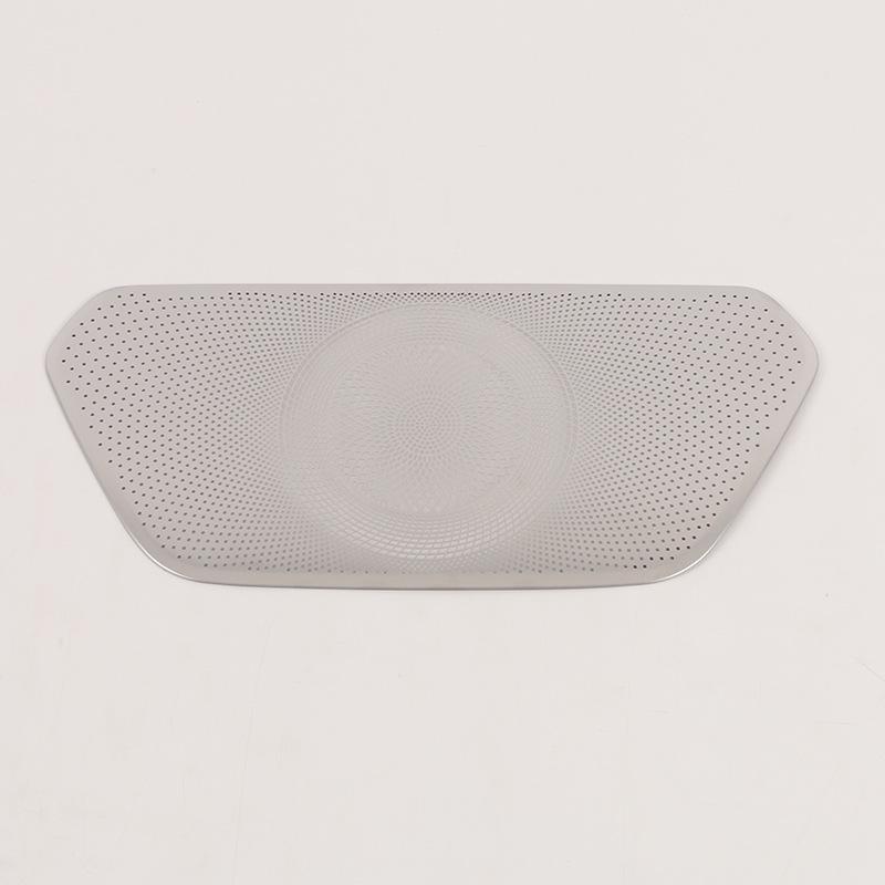 Blue Mountain Speaker Cover with Sequins for 23 Car Models - Stainless Steel Speaker Box Panel Modification