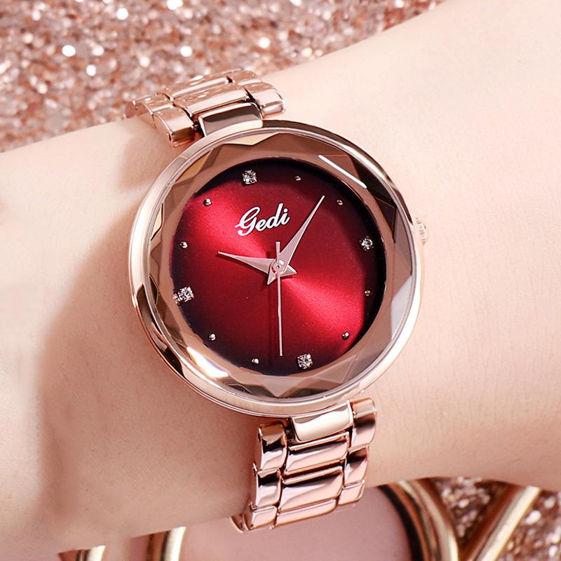 Diamond Steel Belt Women'S Watch Small Women'S Watch Fashion Waterproof Quartz Women'S Watch