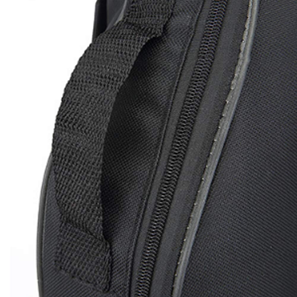 Cangad Electric Guitar Gig Soft Case with 5mm Large Backpack 1 Piece Bag, Sponge, Lightweight, Capacity, Durable, Waterproof, Portable, Style, Black,