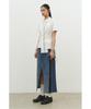 Record Wide Denim Skirt_Rqkaa25518Bux
