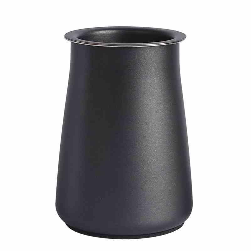 3 In 1 Coffee Powder Filter Powder Cup Stainless Steel Coffee Powder Sifter with Lid Bean Grinder Powder Cup Coffee Brewing Tool