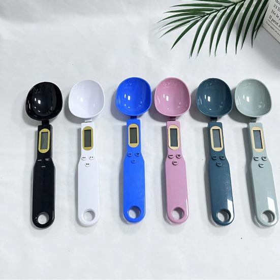 Digital Measuring Spoon Scale High Precision 500g/0.1g LCD Display Electronic Food Dispensing Condiments Weighing Scoop Kitchen Gadgets
