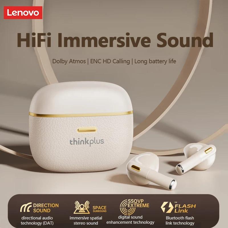 Original Lenovo LP22 Pro TWS Drahtlose Bluetooth 5.4 Kopfhörer HiFi Sound HD Anruf Gaming Musik Ohrhörer Lange Ausdauer Kopfhörer mit Mikrofon