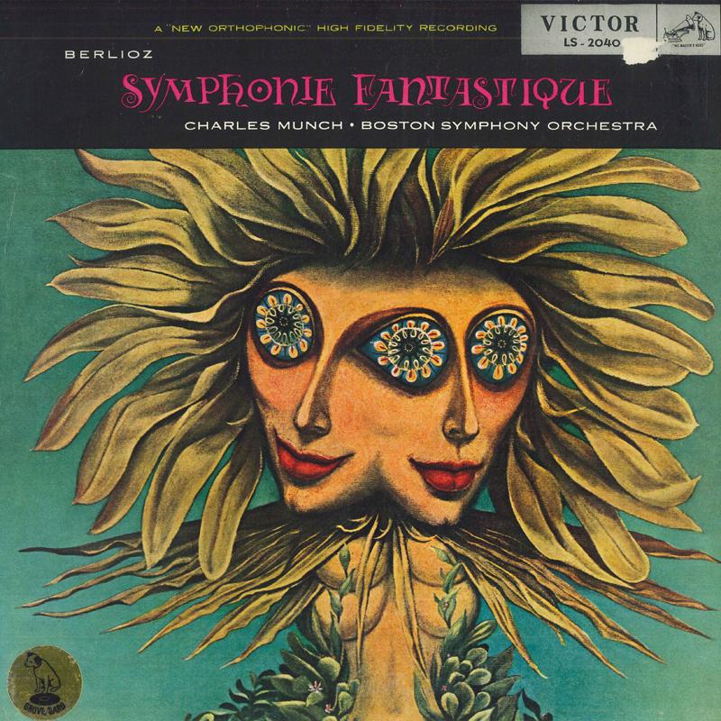 

LP Record CHARLES MUNCH BOSTON SYMPHONY ORCH Berlioz Symphonie Fantastique 1954 LS2040 VICTOR RED SEA Japan Classical