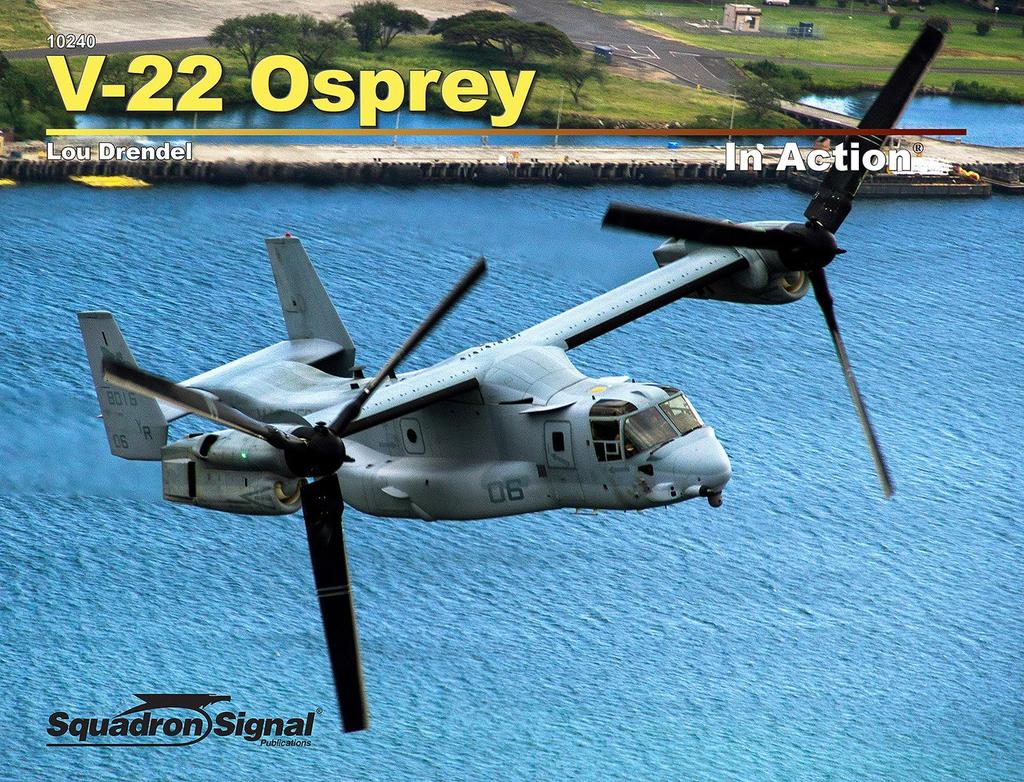 Platz Osprey In Action Plastic Model SS10240 V-22 (Softcover Edition)