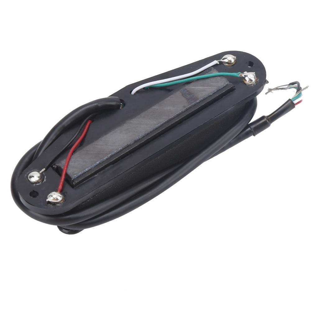 Black Dual Rail Humbucker Pickup 10K Output Hot Humbucker Pickup  For Electric Guitar