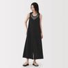 MUJI Women's Breathable Stretch Soccer Jumpsuit, Black, Size L, BC2LPA5S