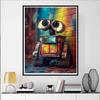 Disney 5D DIY Diamond Painting Decorations WALL E Healing Theme Illustrations Diamond Embroidery Rhinestone Cross Stitch Set Handmade