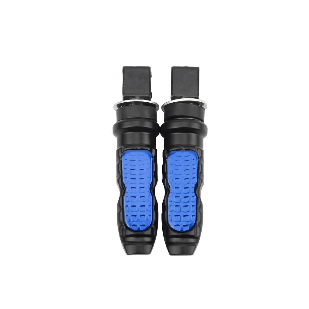 Motorcycle Color Foot Pedals Universal Antiskid Aluminum Alloy Back Pedal Motorbike Scooter Modification Accessories