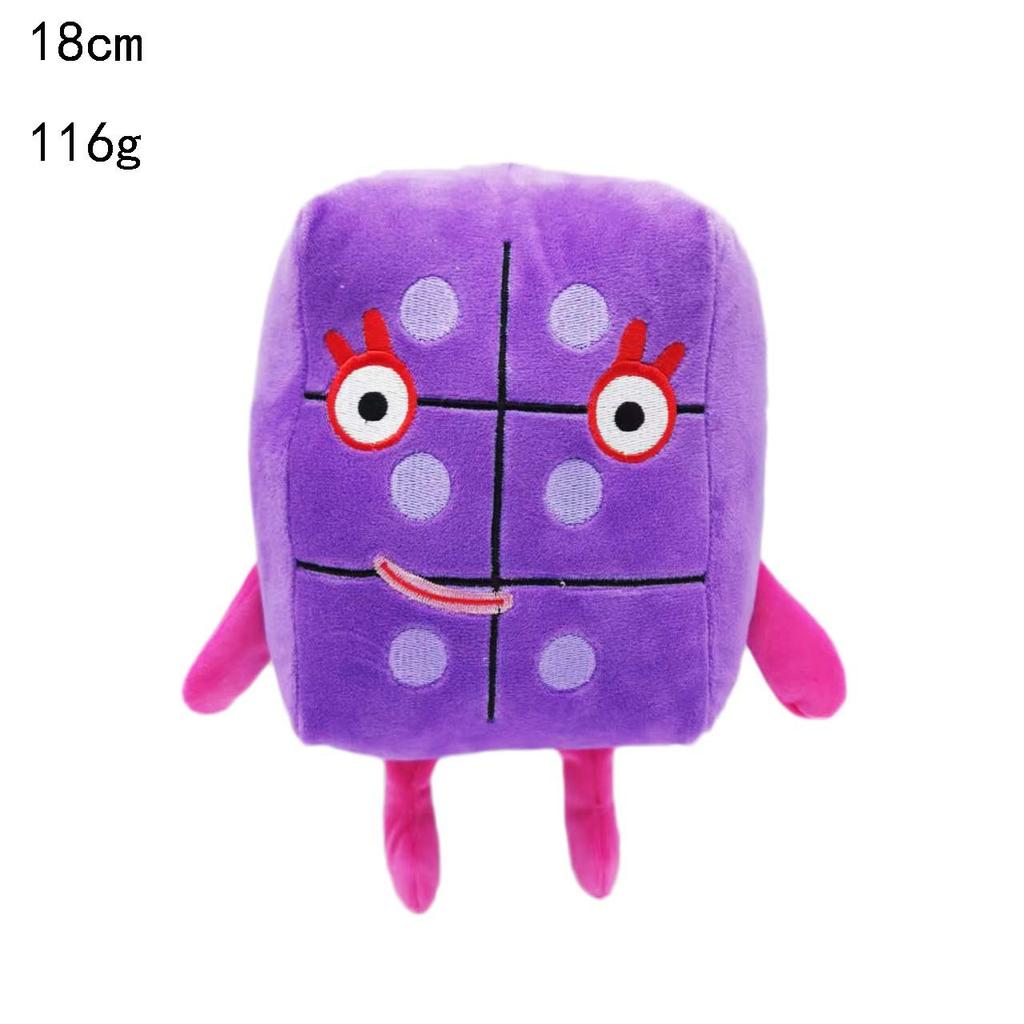 Doll Numberblocks Digital Building Blocks Plush Toys Early Childhood Dolls