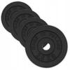 Cast Iron Weight 4X2.5Kg Set 10Kg Plate 28Mm