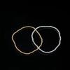 2mm Silver Gold Ball Daily Simple Bracelet 925 Silver Ball Bracelet 2mm