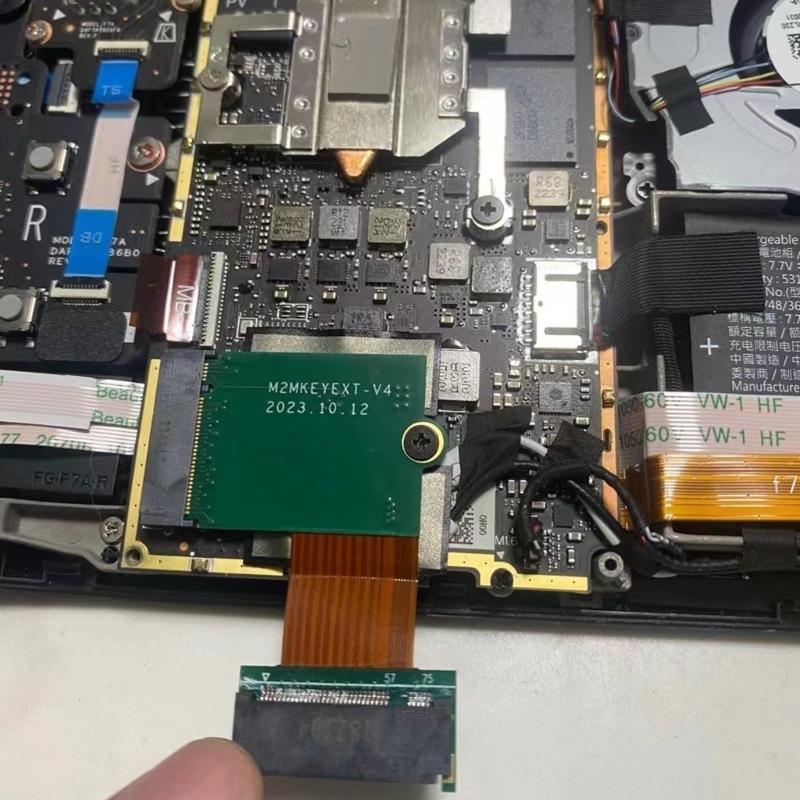 For Steamdeck 2230 To 2280 Hard Disk Transfer Board Modified Extension Cable Upgraded PCIE Adapter