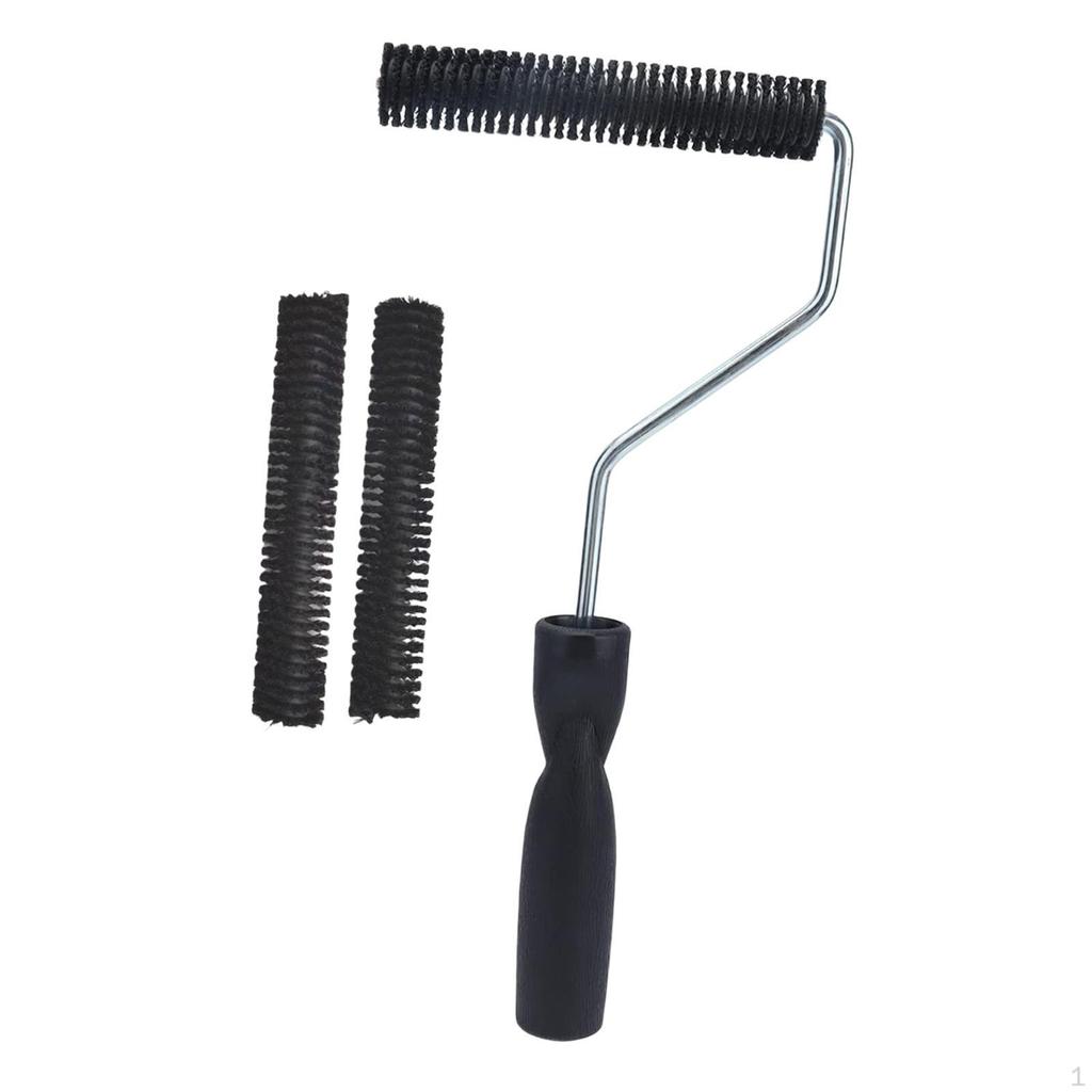 Ergonomiczny uchwyt Narzędzie wałek z włókna szklanego do usuwania pęcherzyków powietrza w pomieszczeniach i na zewnątrz