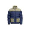 Originals Logo Print Warm Color Block Cotton Jacket Men Jackets Light-Blue HS7281
