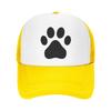 Custom Cool Dog Paw Pattern Baseball Cap Hip Hop Unisex Womens Adjustable Pet Lover Trucker Hat Summer Personalized Dad Hat