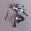 19cm Hot Cartoon Naruto Anime Model Hatake Kakashi Action Figure Dark Ninja Kakashi Figurine PVC Collection Model Doll Toys
