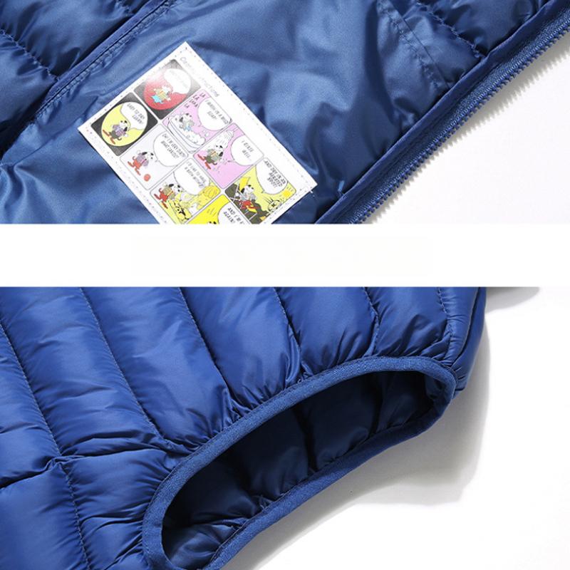 Men's Hooded Vest, Cold-Proof, Thickened, Korean Style, Slim Fit, Sleeveless Vest