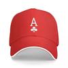New Black and White Ace of clubs card game Baseball Cap Anime Bobble Hat Trucker Hats For Unisex Womens