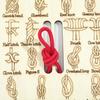 1PCS new wooden knot knot learning training board outdoor life-saving camping knot practice tool