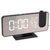 FM Radio LED Digital Smart Alarm Clock LED Digital Projection Alarm Clock for Bedroom Bedside