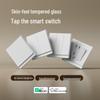Mijia App-Connected Ultra-Thin Smart Voice Remote Glass Switch Panel with Mesh 2.0 Integration