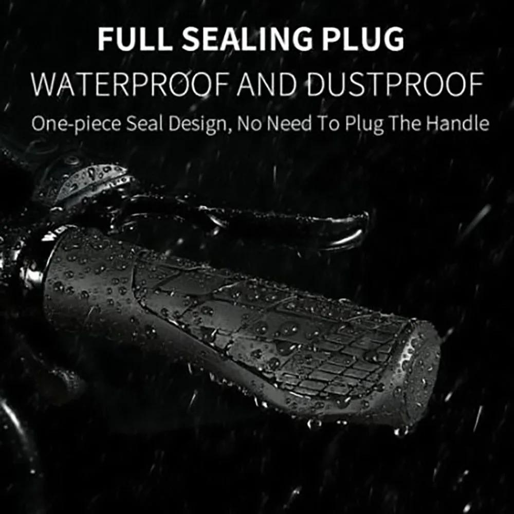 Fiets Handvatten Zacht Rubber Voor Mtb Mountainbike Schokbestendig Anti-Slip Stuurhoes Lock On Ergonomisch Fietsen Stuur Onderdelen