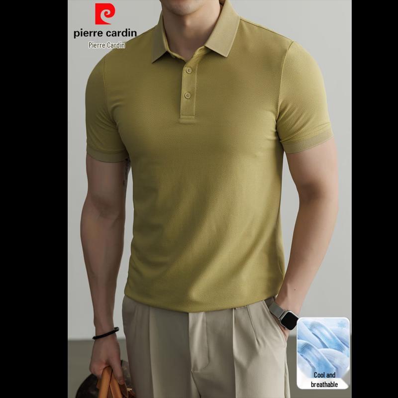 

Pierre Cardin Men s Breathable Mesh Polo Shirt M