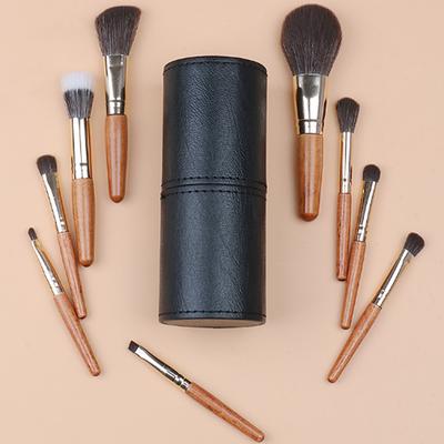 Tragbarer Make-up-Pinselhalter Reise-Make-up-Pinselhülle Make-up-Pinsel Aufbewahrungseimer mit Deckel