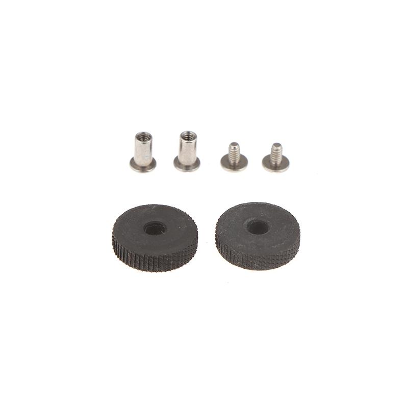 2Set Kerosene  Universal Silver Removable Screw Nut Rivet Steel Wheel Set For Zippo Gasoline  Repair Diy Part