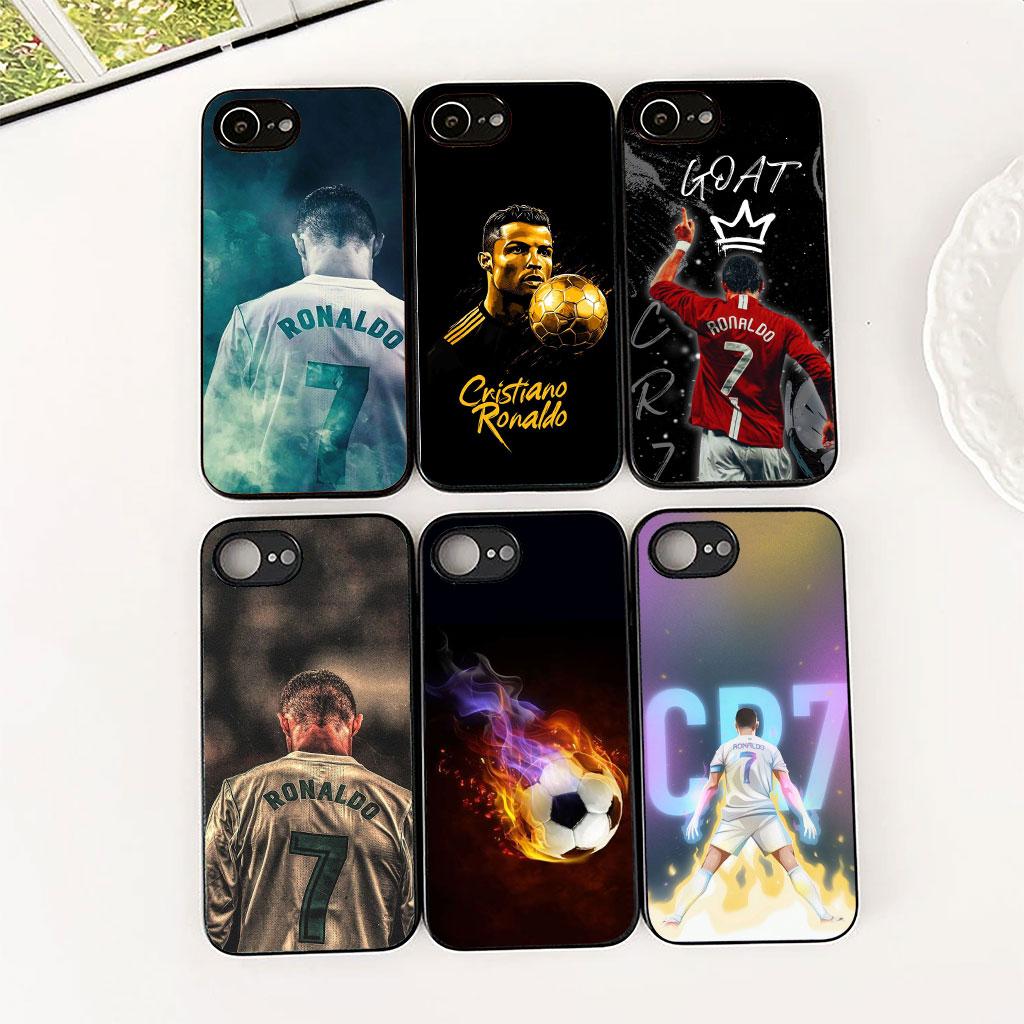 Phone Cover for Motorola Moto Edge 70 60 Fusion NEO Pro G Stylus G56 G96 G04 G05 20 Case  Soccer No7 King CR7s Football No 7