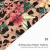 10PCS Adult Leopard Print Plus Flower Three-Layer Ddisposable Protective Mask