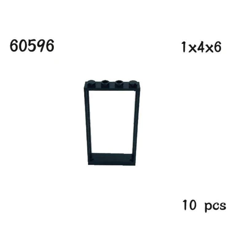 

1x4x6 дверная коробка умные окна 10 шт. 60596 60616 60803 57894 60623 60621 92589 детали MOC аксессуары для модели из строительных блоков дома