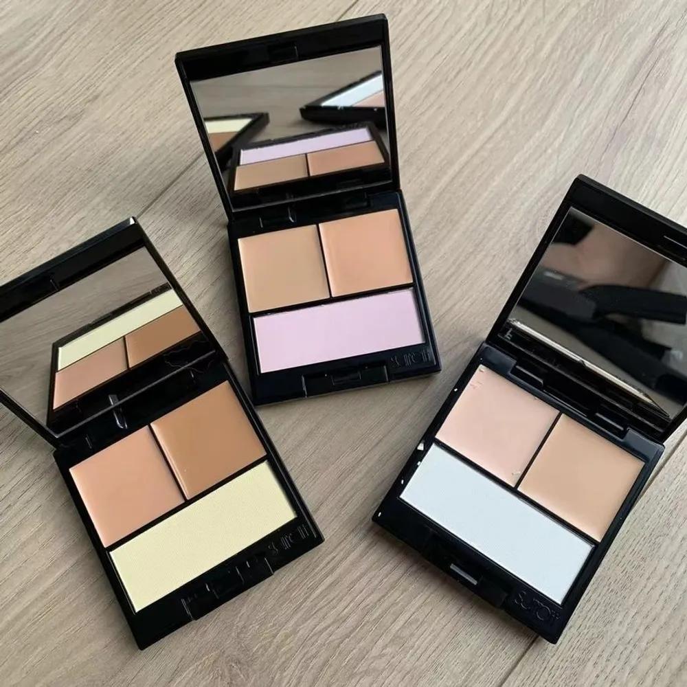 Surratt 3-Color Concealer Palette 3 yellow powder