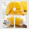 Pet Cooling Mat & Cat Tunnel Bed: Spring-Summer Style, Extra Large, Self-Play.