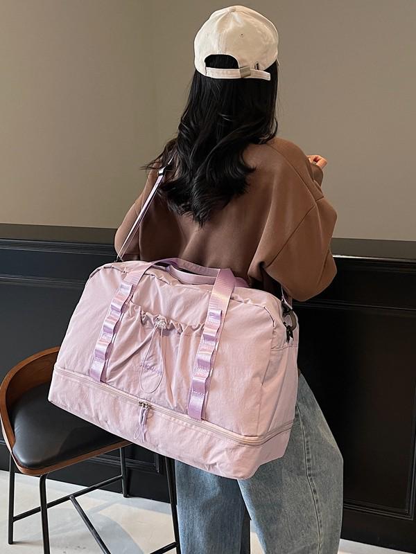 Women's Large Capacity Multifunctional Travel and Fitness Bag - Trendy, Dry/Wet Separation, Perfect for Yoga and Short Trips