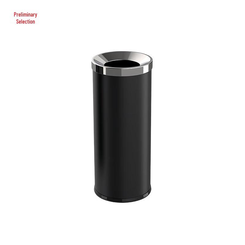Stainless Steel Round Waste Bin with Inner Liner