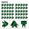 Plant Buckle 50pcs Connectors Strong Climbing Vegetables Fruits Fixed Garden Poles Sun Protection Pole Connectors