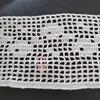 Handmade Pure White Fine Cotton Crochet Curtains, Coasters, Tablecloth & Sofa Towel