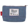 Sunstar Stationery Snoopy Pen Pouch New Life Collection Denim Surf S1423843