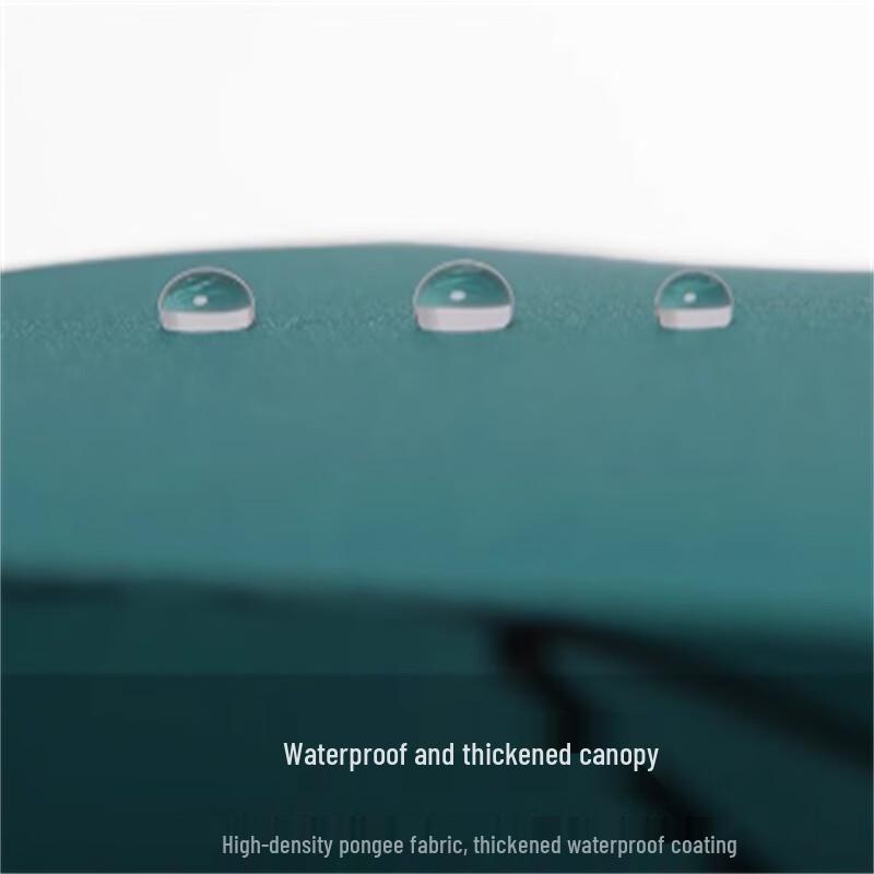 Ximengyuan 16-Rib Wooden Handle Sun & Rain Umbrella