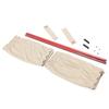 2Pcs Beige VIP Car Van SUV Curtains UV Sunshade Visor U-niversal Newest